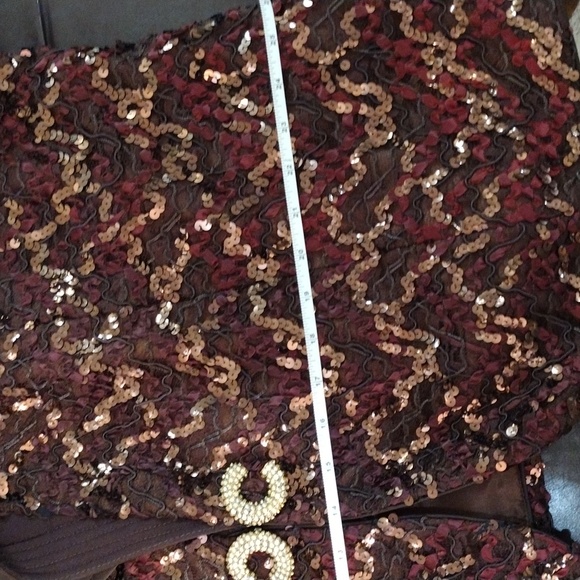 💥Vintage Katherine Lindsay Formal Sequin Jacket - Picture 9 of 15